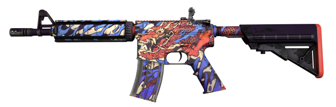 M4A4 | Dragon King (Field-Tested)