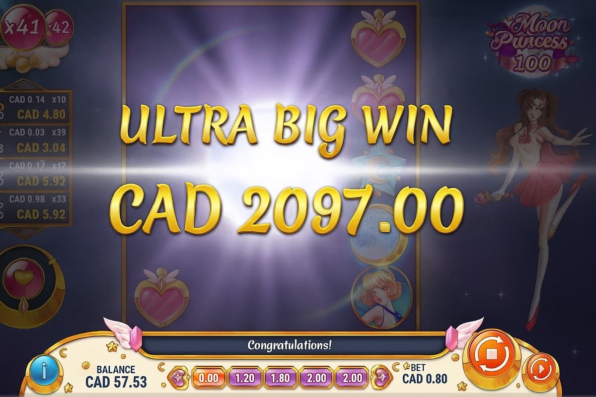 Big win screenshot