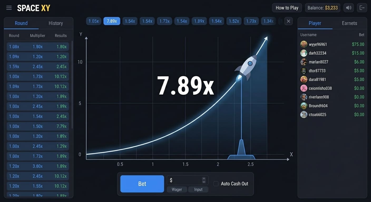 SpaceXY interface screenshot