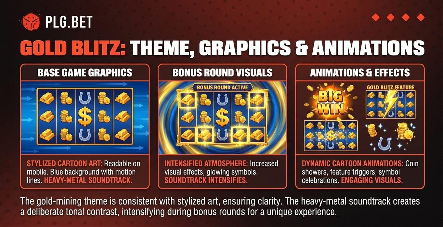 Gold Blitz theme and graphics