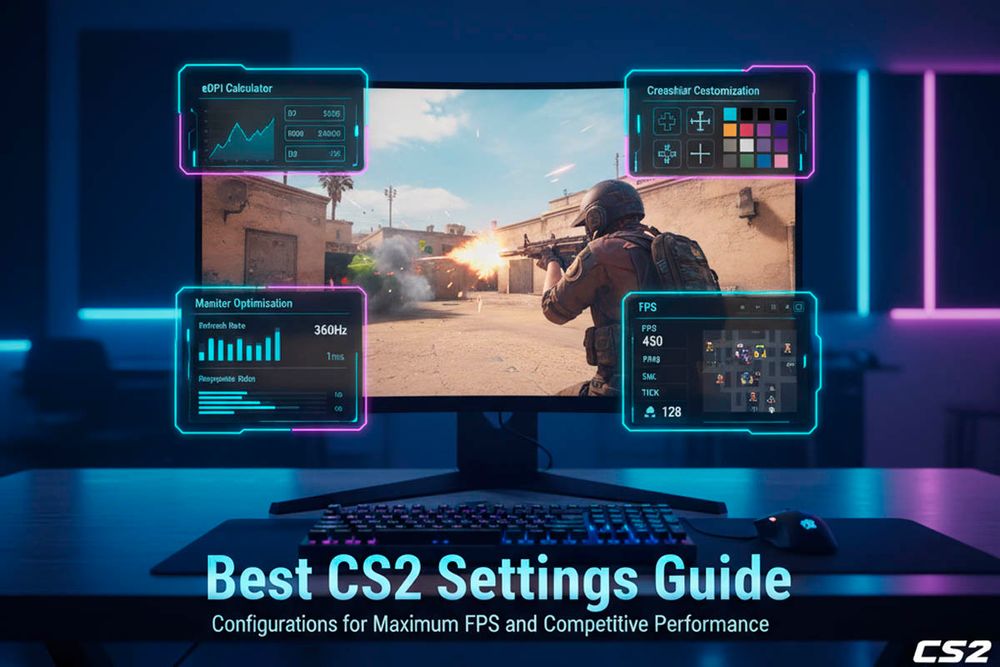 Best CS2 Settings 2026: Video, Audio & Performance Guide