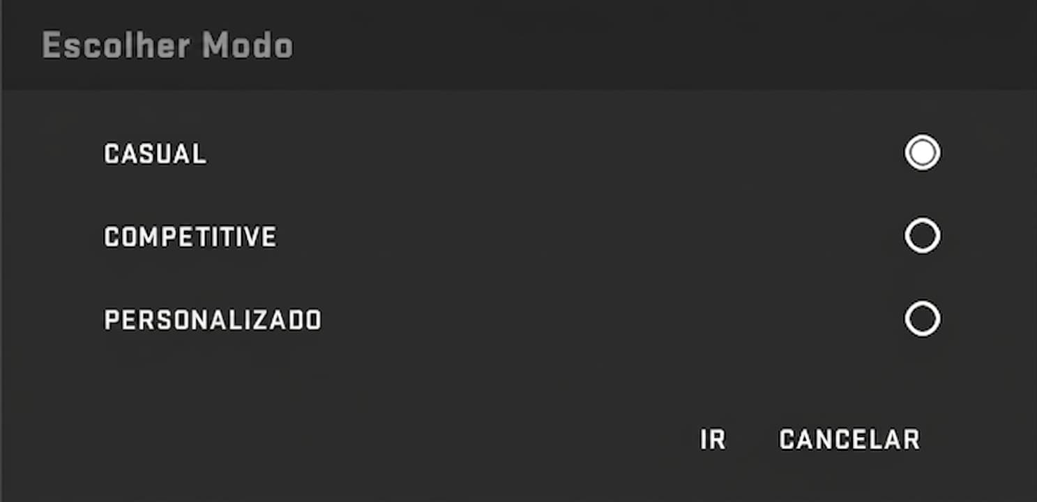 ançamento do mapa