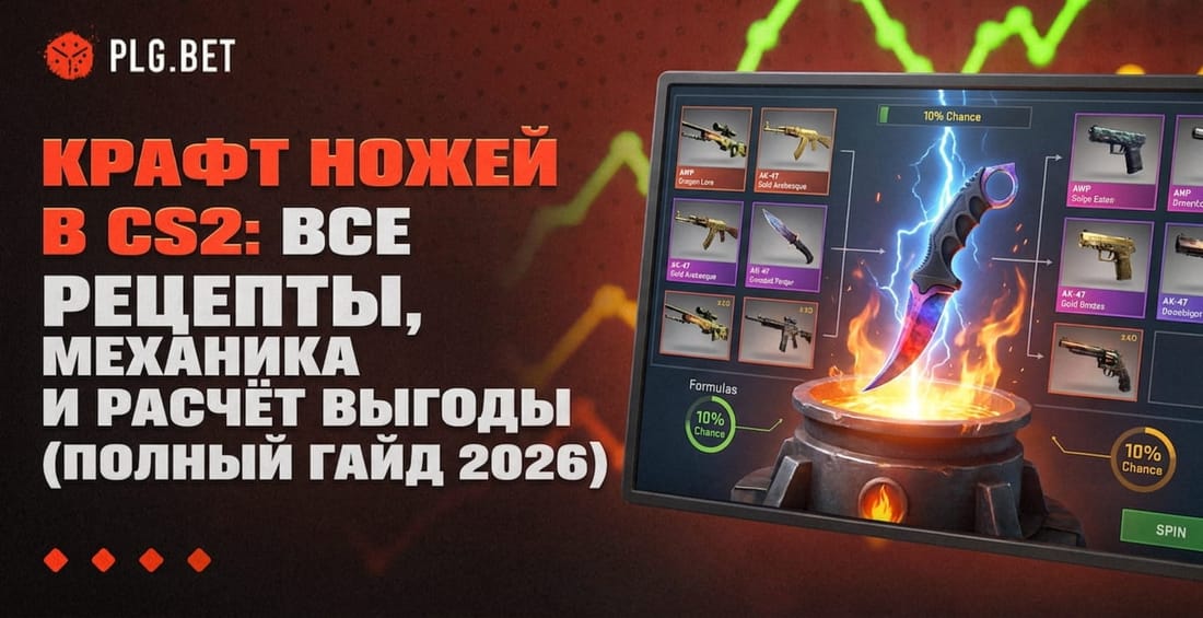 Крафт ножей в CS2: все рецепты, механика и расчёт выгоды (полный гайд 2026)