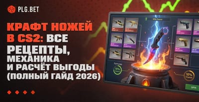 Крафт ножей в CS2: все рецепты, механика и расчёт выгоды (полный гайд 2026)