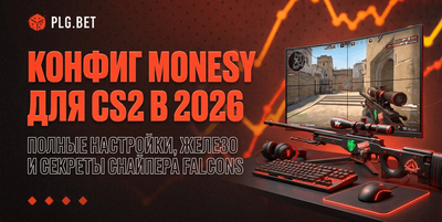 Конфиг m0NESY для CS2 в 2026: полные настройки, железо и секреты снайпера Falcons